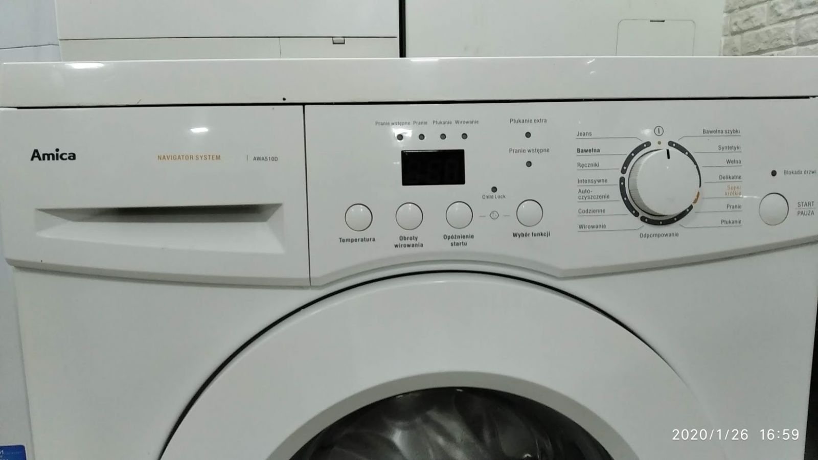 *Amica AWA510D из Европы
