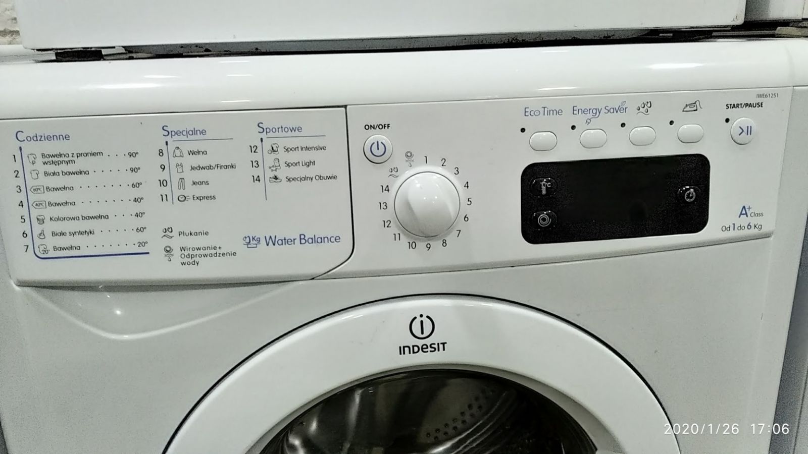 * Indesit IWЕ 61251 ECO из Европы
