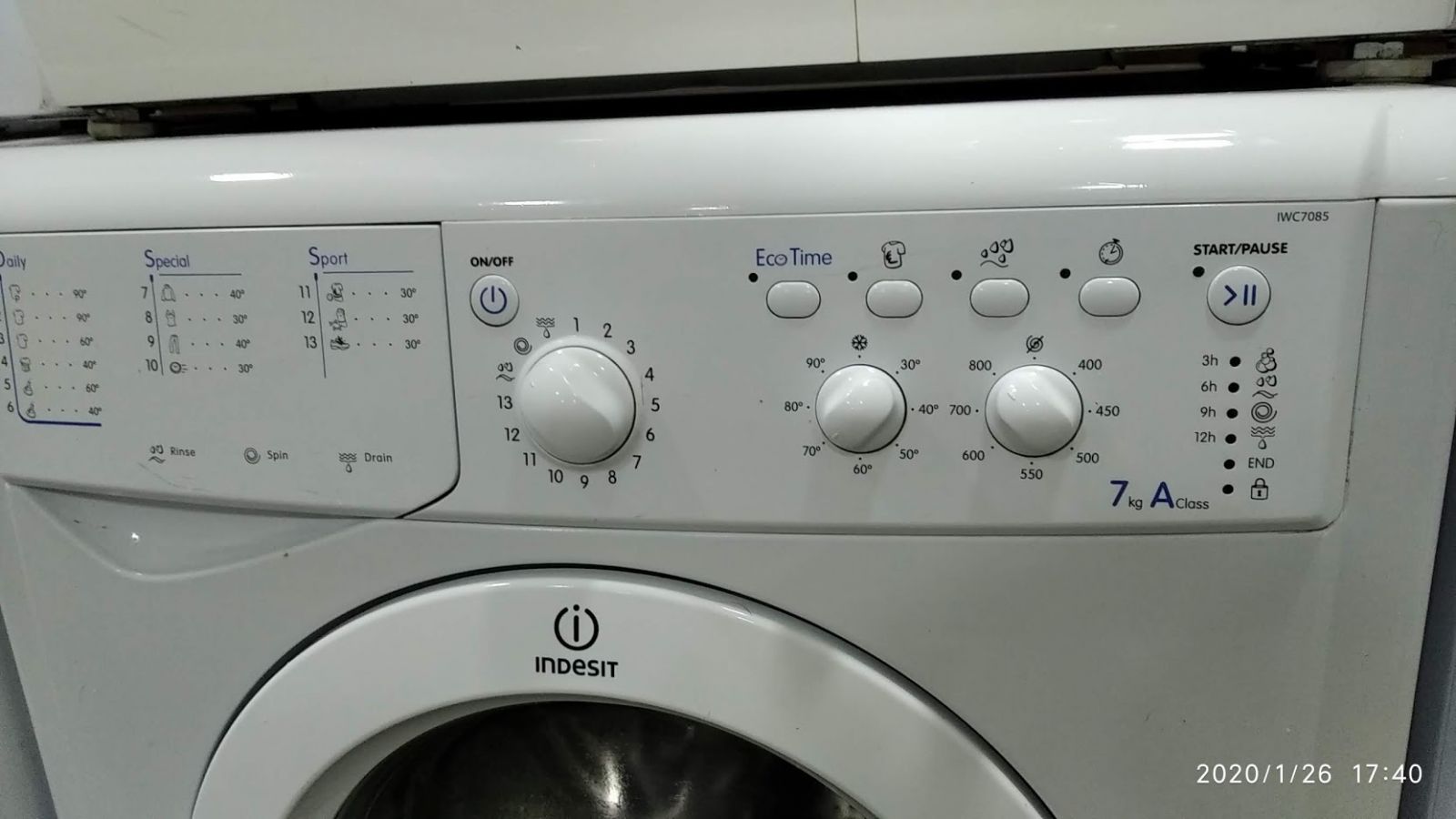 *INDESIT IWC 7085 EU из Европы