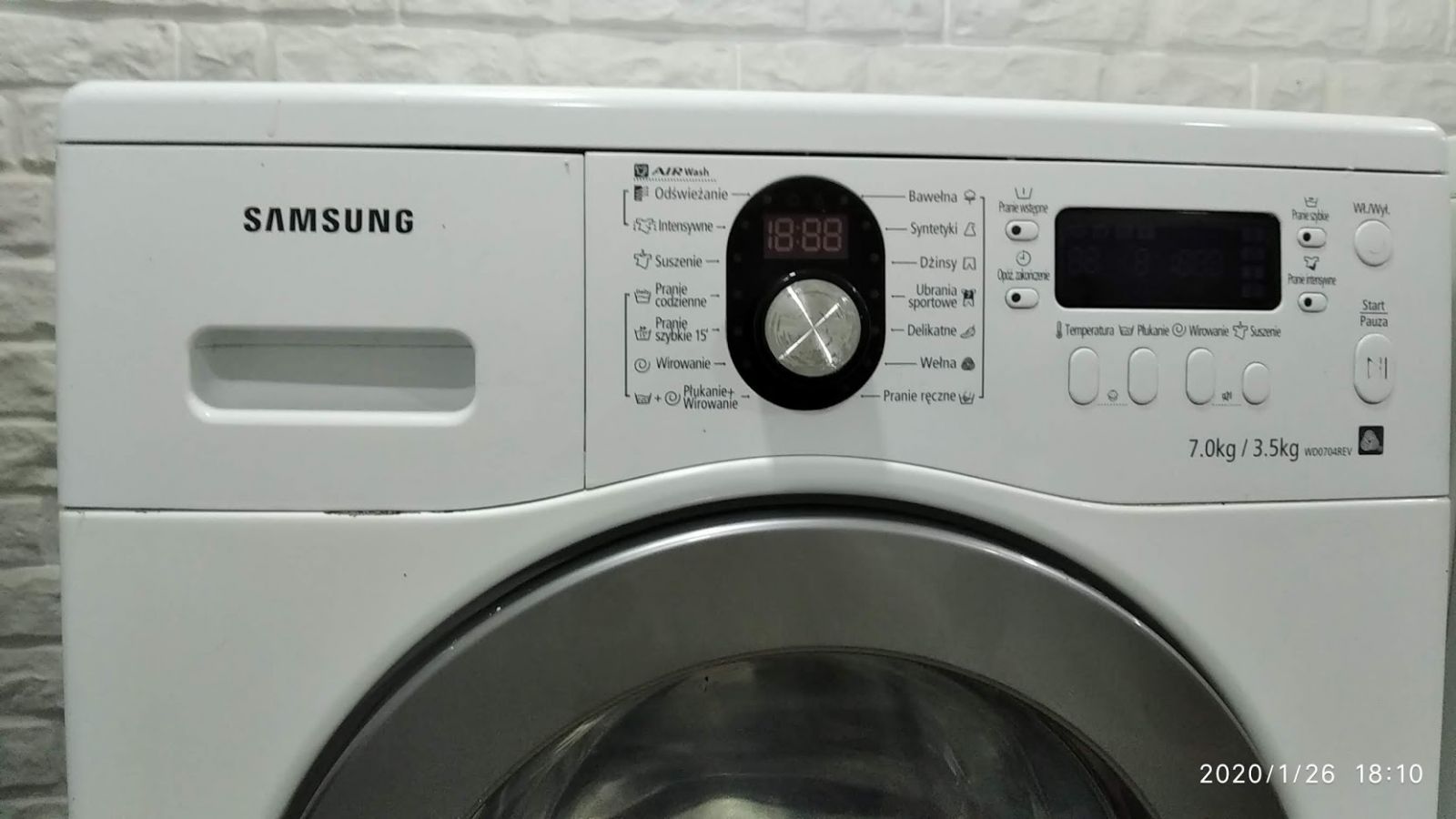 *Samsung WD0704REV с сушкой Из Европы