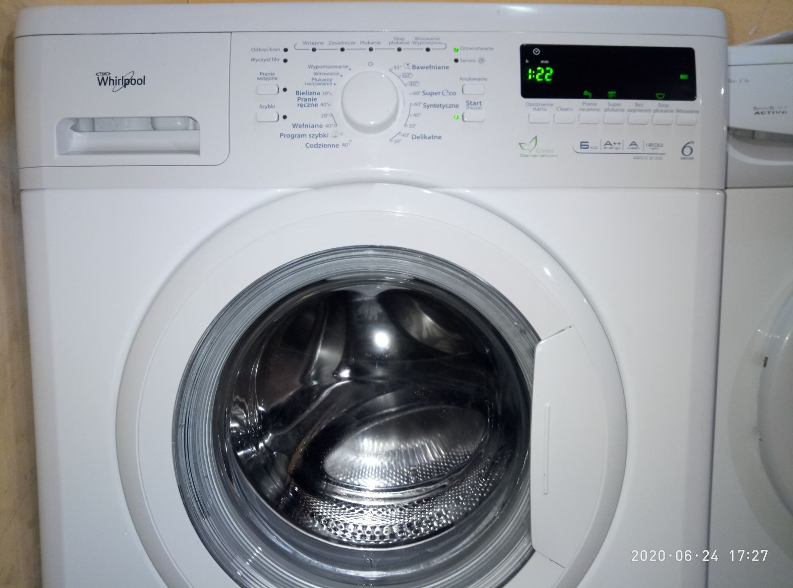 WHIRLPOOL AWO/C 61003P из Европы
