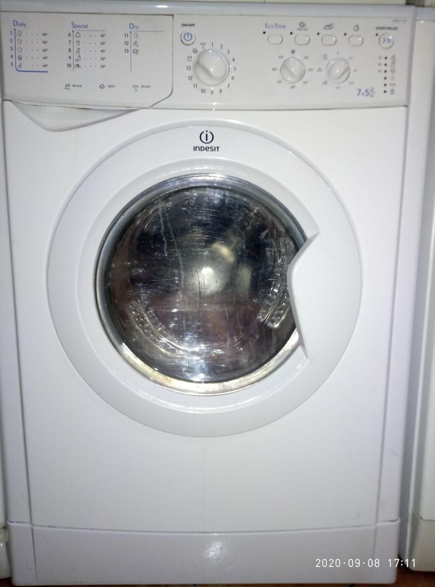 INDESIT IWDC 7105  с сушкой   из Европы