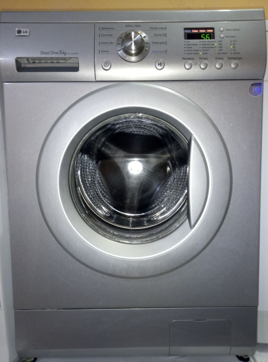 LG WD 10405 NDK с прямым приводом