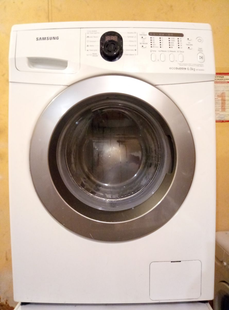 Samsung WF 1602W5V из Европы
